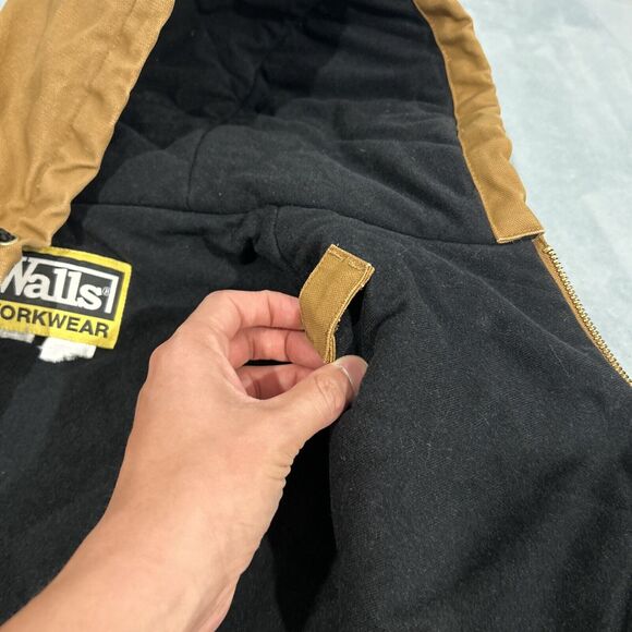 Walls Workwear Detroit Hoodie Mens Medium Chest 25 Barn Farmer Chore Union Made - Picture 12 of 16